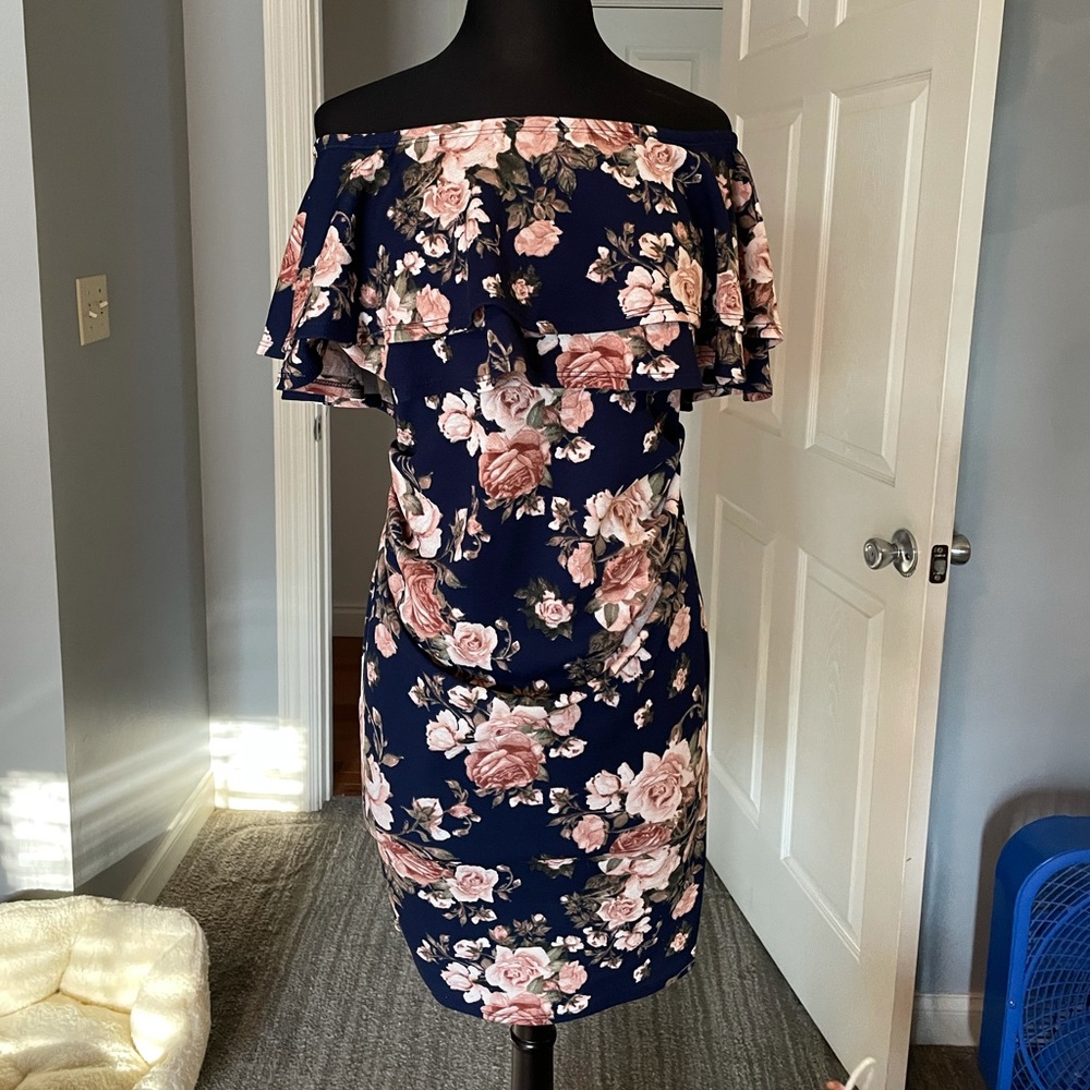 Pink Blush maternity gown